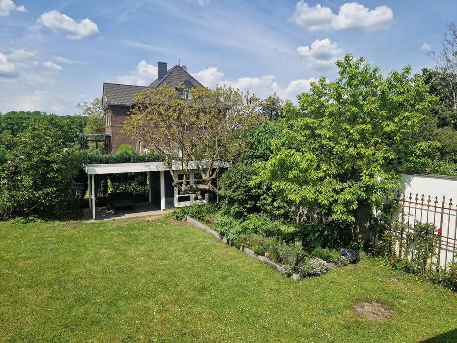 Historische Villa Mit Garten, Luxus Meerbusch Exteriör bild